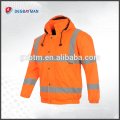 Hi Visibility Insulated 3m Reflektierende Jacke Coat Road Work Sicherheit reflektieren Jacke